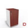 Gabinete oficina DASEC 1 puerta 75 cm con cerradura, melamina de alta resistencia