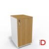 Gabinete oficina DASEC 1 puerta 75 cm con cerradura, melamina de alta resistencia