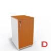 Gabinete oficina DASEC 1 puerta 75 cm con cerradura, melamina de alta resistencia
