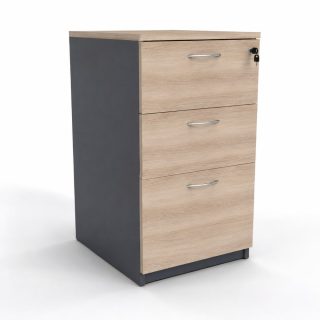 Cajonera 2 Cajones 1 Kardex 45x50 h75 cm