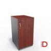 Gabinete oficina DASEC 1 puerta 75 cm con cerradura, melamina de alta resistencia
