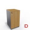 Gabinete oficina DASEC 1 puerta 75 cm con cerradura, melamina de alta resistencia