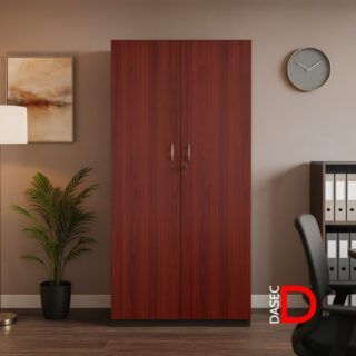 Gabinete melamina 2 puertas alto 195 cm DASEC para oficina