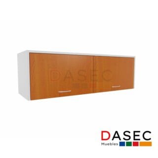 Gabinete Colgante 2 Puertas Levadizas 120x40x40 cm, con estructura de melamina de 18 mm, tirador metálico y cantos protegidos con PVC.