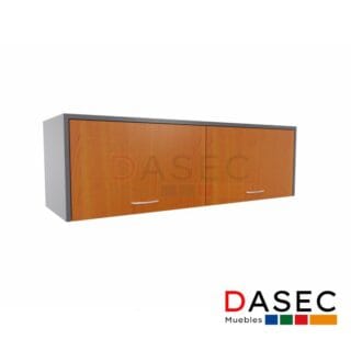 Gabinete Colgante 2 Puertas Levadizas 120x40x40 cm, con estructura de melamina de 18 mm, tirador metálico y cantos protegidos con PVC.