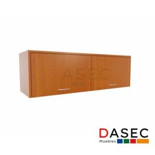 Gabinete Colgante 2 Puertas Levadizas 120x40x40 cm, con estructura de melamina de 18 mm, tirador metálico y cantos protegidos con PVC.