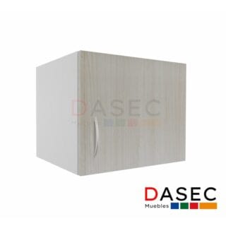 Gabinete Colgante 1 Puerta Alto 40 cm en melamina de 18 mm con tirador metálico y cantos con PVC, disponible en varios colores.