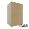 Gabinete Colgante 1 Puerta en melamina de 18mm, con tirador metálico y cantos con PVC. Disponible en colores clásicos y nuevas tendencias.
