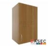 Gabinete Colgante 1 Puerta en melamina de 18mm, con tirador metálico y cantos con PVC. Disponible en colores clásicos y nuevas tendencias.