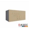 El gabinete colgante de 2 puertas es una solución versátil y moderna para optimizar el espacio de almacenamiento en oficinas y espacios de trabajo. Fabricado en melamina de 18 mm de espesor, destaca por su durabilidad y un acabado profesional. Equipado con manillas metálicas que aportan elegancia y resistencia, este gabinete está disponible en diferentes anchos (40 cm, 70 cm, 80 cm y 90 cm) y cuenta con una profundidad de 40 cm para adaptarse a tus necesidades. Su diseño compacto y funcional es ideal para organizar documentos y utensilios manteniendo un estilo moderno.
