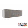 Gabinete Colgante 3 Puertas h40 cm, con estructura de melamina de 18 mm, tirador metálico y cantos protegidos con PVC. Disponible en colores clásicos y tendencias.