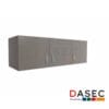 Gabinete Colgante 3 Puertas h40 cm, con estructura de melamina de 18 mm, tirador metálico y cantos protegidos con PVC. Disponible en colores clásicos y tendencias.