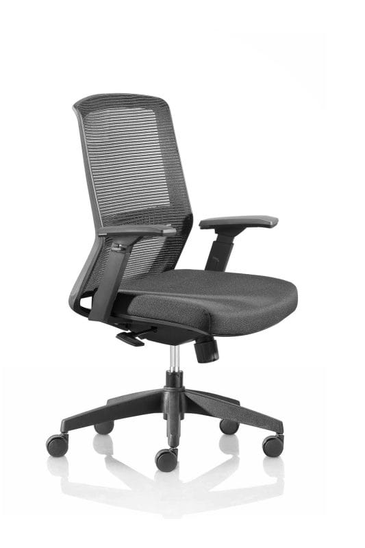 Silla Profesional Atenea - Ergonómica con Mecanismo Sincrónico y Respaldo de Malla Ajustable