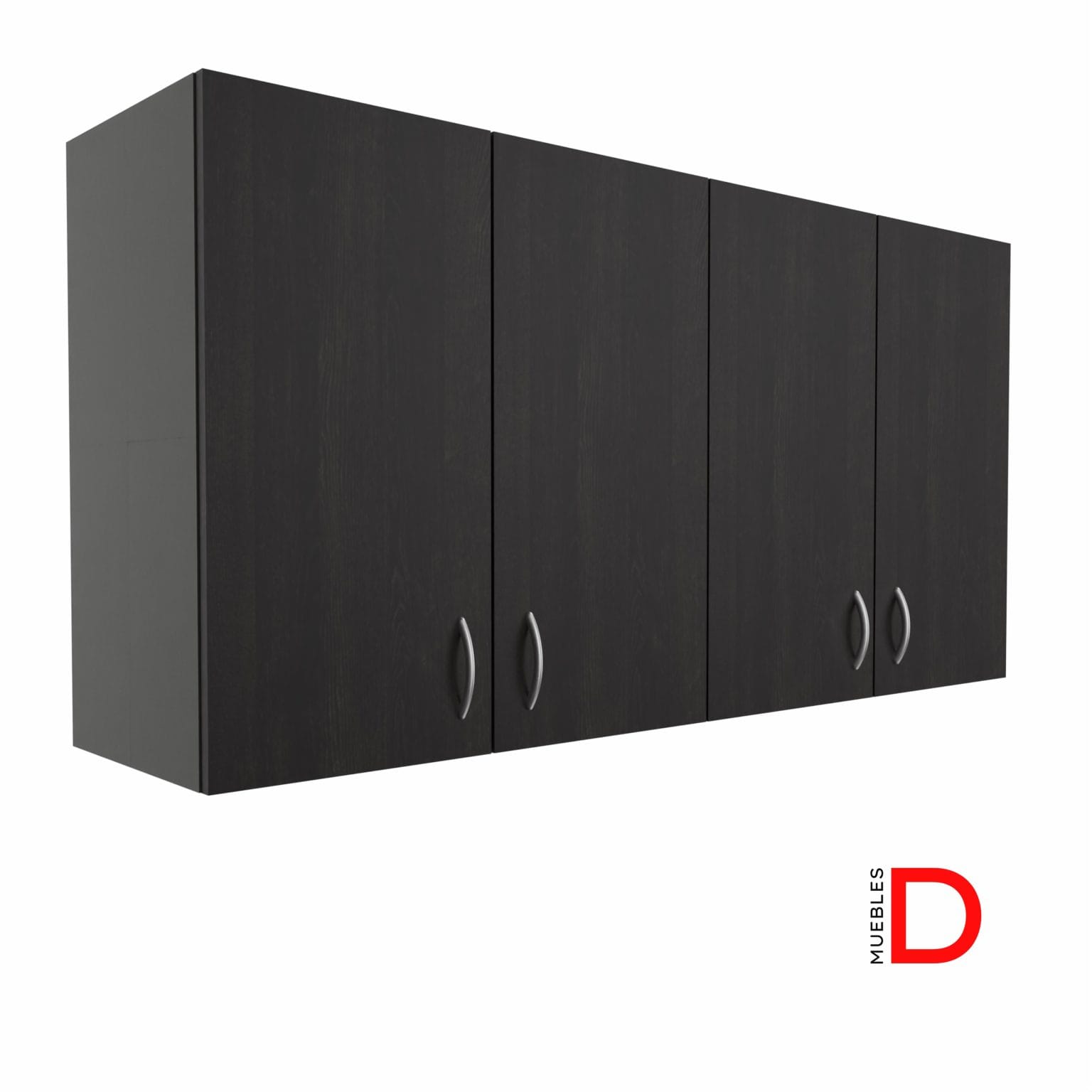 Gabinete Aéreo 4 Puertas 150x40 h80 cm - DASEC Muebles