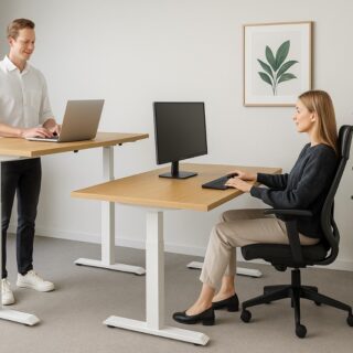 Escritorio Eléctrico Ajustable en Altura