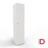 Gabinete archivador DASEC 1 puerta 195 cm con cerradura, melamina de alta resistencia