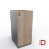 Gabinete oficina DASEC 1 puerta 90 cm con cerradura y melamina resistente