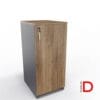 Gabinete oficina DASEC 1 puerta 90 cm con cerradura y melamina resistente