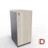 Gabinete oficina DASEC 1 puerta 90 cm con cerradura y melamina resistente