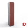 Gabinete archivador DASEC 1 puerta 195 cm con cerradura, melamina de alta resistencia