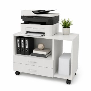Mueble Porta Impresora con Ruedas