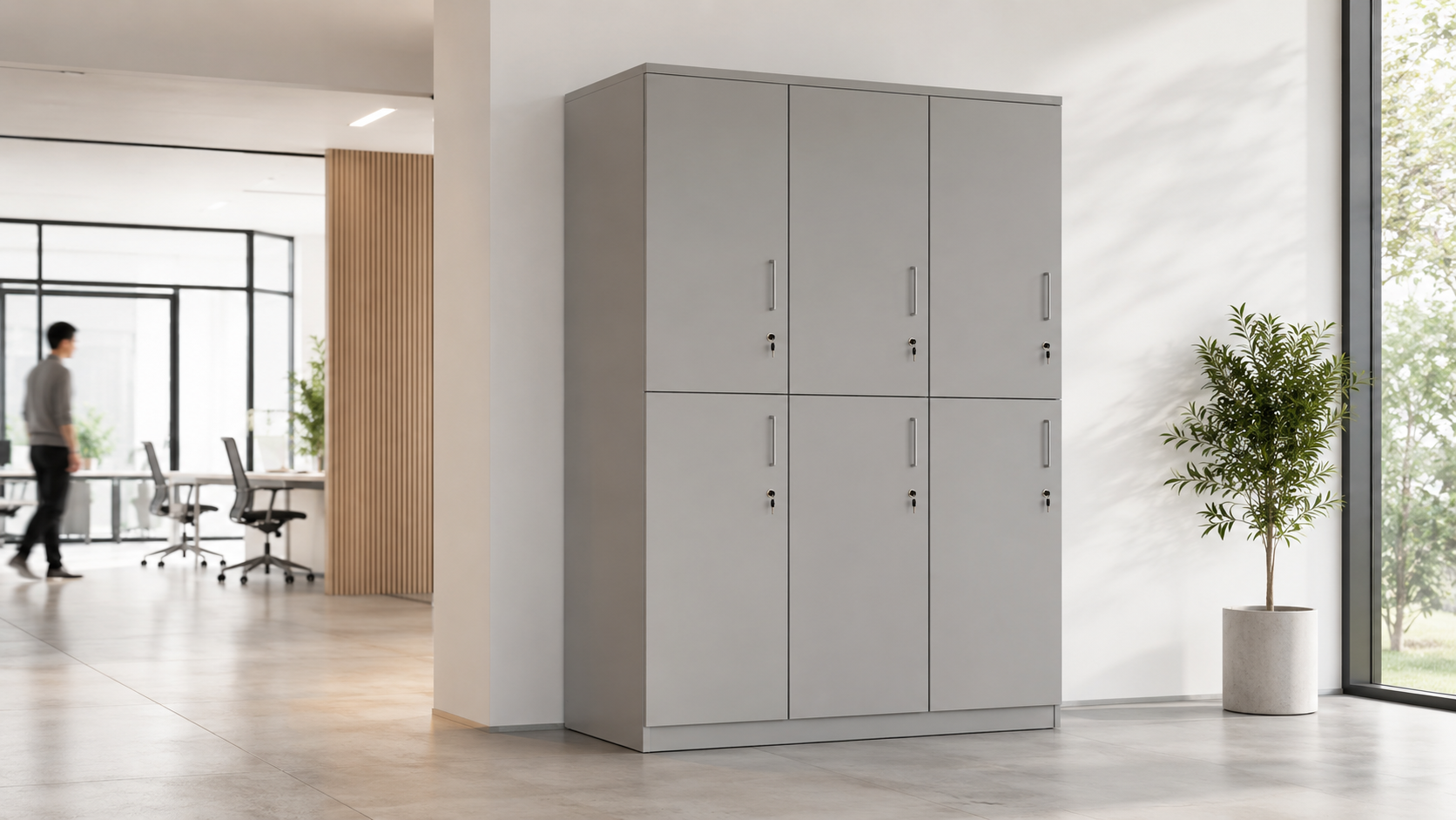 Lockers para oficina y empresa Dasec