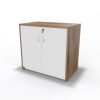 Gabinete Nórdica 2 puertas H75 ambientado en oficina moderna