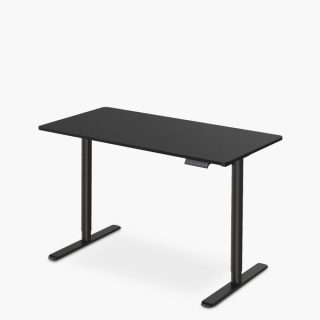 Escritorio eléctrico ajustable 120x60 negro con altura regulable