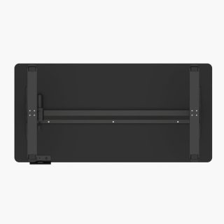 Estructura inferior del escritorio eléctrico ajustable negro de 120x60 cm