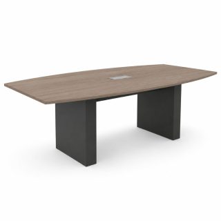 Mesa de Reunión Arko 240 para 8 personas con cubierta Cendra Escandinavo y patas grafito