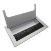 Pasacables rectangular para escritorio